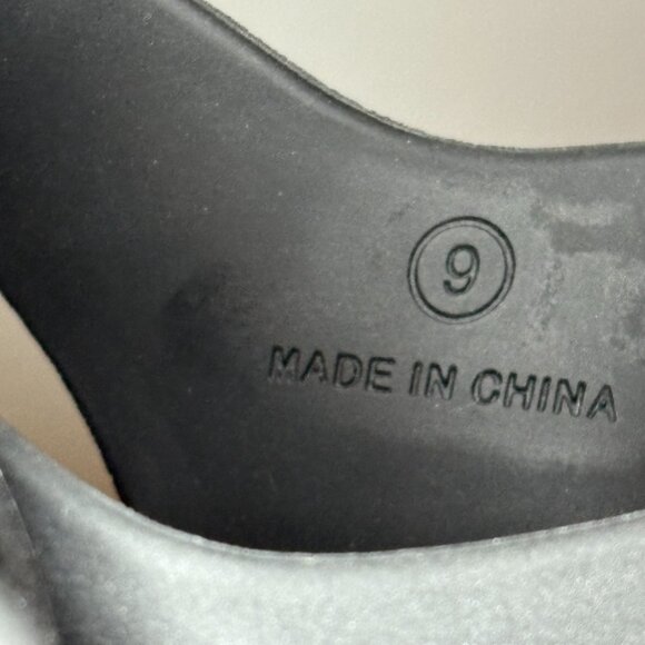 Vintage Skechers 90’s Y2K Black Chunky Sporty Platform Sandals Size 9 - Picture 8 of 8